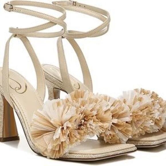 Sam Edelman Clare Embellished Sandal Jute - Picture 2 of 11